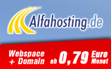 Webhosting preiswert! - Alfahosting.de